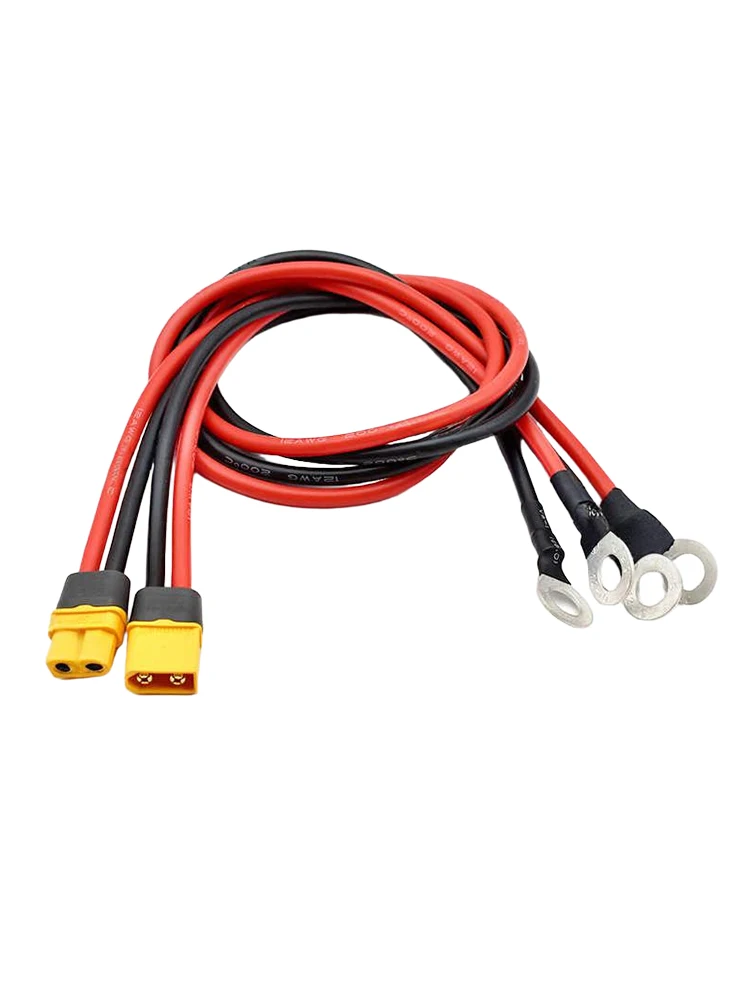 Câble de connexion de batterie de véhicule électrique, connecteur mâle/femelle XT60 vers fil de cuivre de 8 mm, connecteur de type O, modèle F, avion