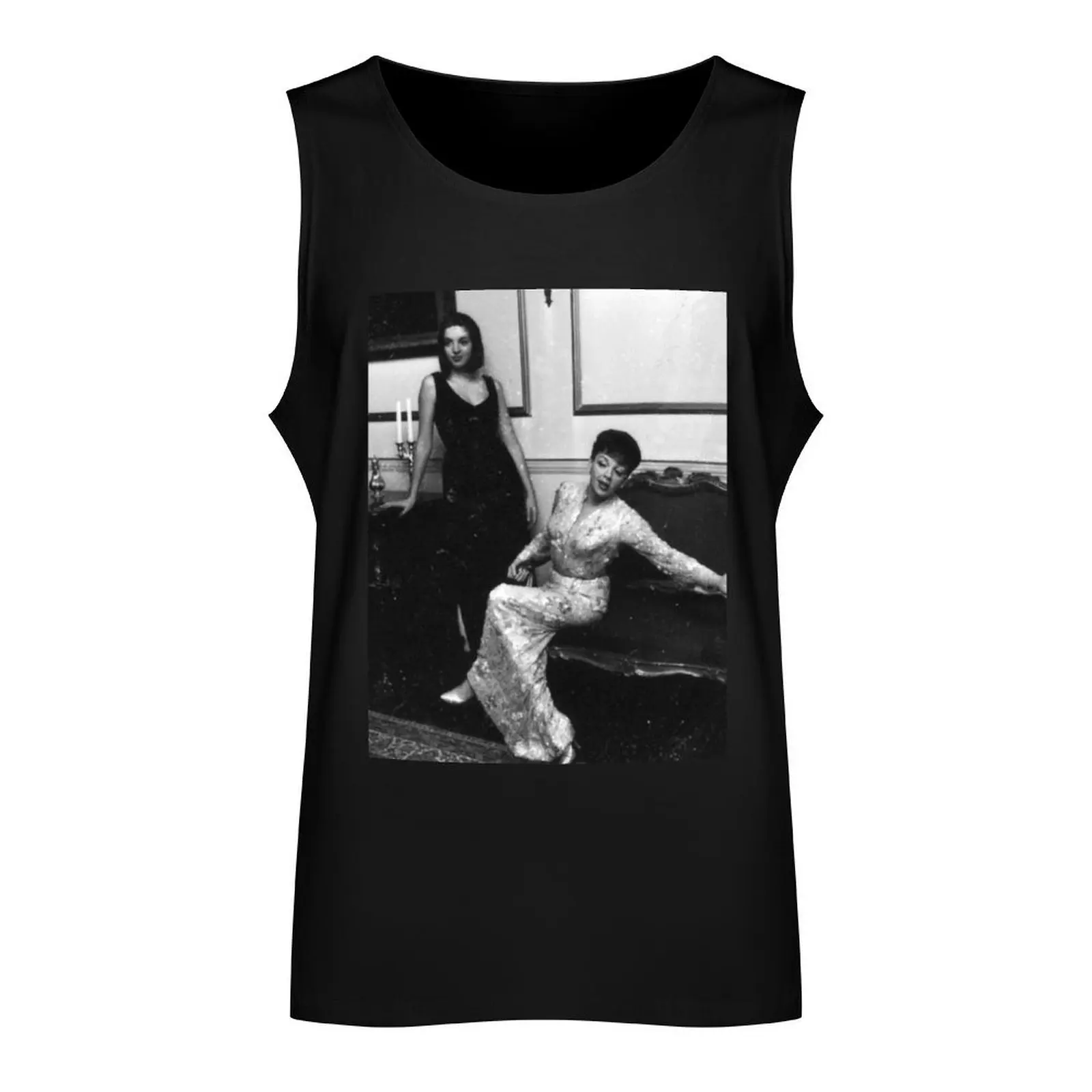 Judy Garland & Liza Minnelli Tank Top T-shirt man sleeveless vests sleeveless tshirts for men