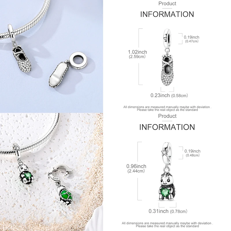 925 Sterling Silber Charm-Perlen Tagebuch Film Haus Sonne Mond Flugzeug Reise Kaffee DIY Armband Halskette Schmuck Geschenk für Frauen – Detail 5