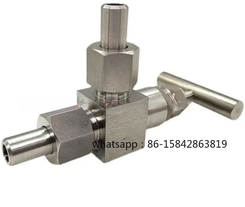 J24W-320P Angle Needle Valve (304/316 Stainless Steel Material), Angle Globe Valve, Threaded Needle Valve, Globe Valve