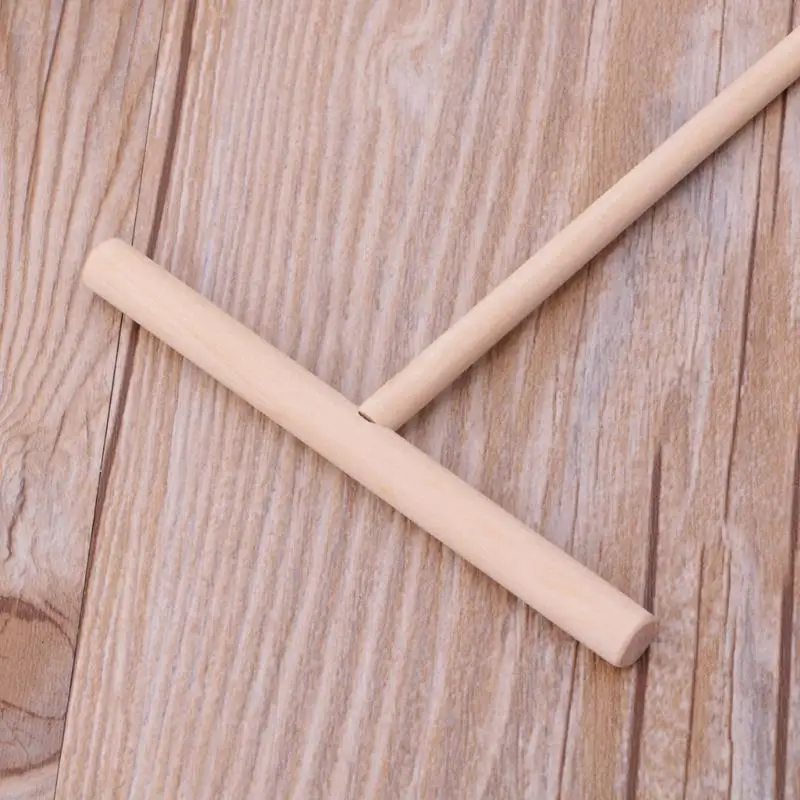 K3kd 1pc para t forma t forma madera bateador spurey rolling herramienta cocina