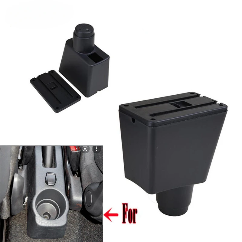 For RENAULT SANDERO STEPWAY Armrest For Renault Sandero 2 Car Armrest box For Renault Logan 2 Interior Center Storage box