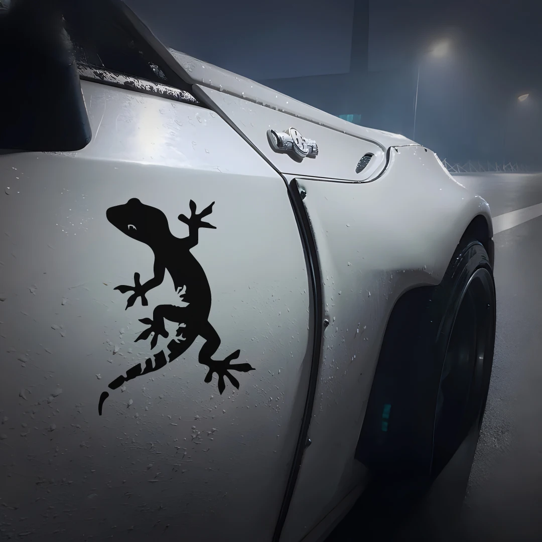Lizard Pattern Pickup Truck Car Window Decal Waterproof Vinyl Sticker Off-Road Motorcycle Modified