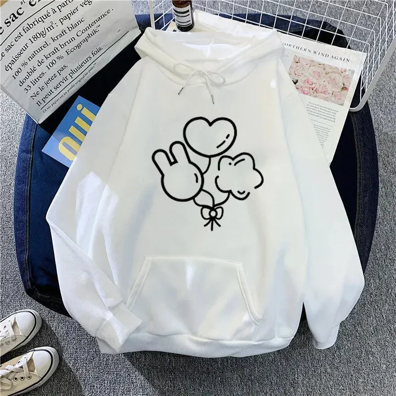 

Новая женская толстовка с капюшоном, свободного кроя, оверсайз, приталенный повседневный топ