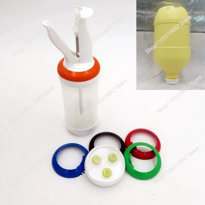 Sauce squeeze can sandwich burger flavor manual squeeze sauce dispenser