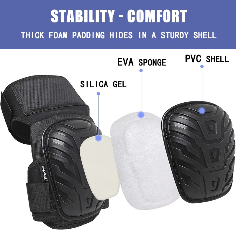 Specialized Knee Pads for Work Thick Armor Knee Brace Elastic Support Sleeves for Construction Gardening Joints Protector Aldult