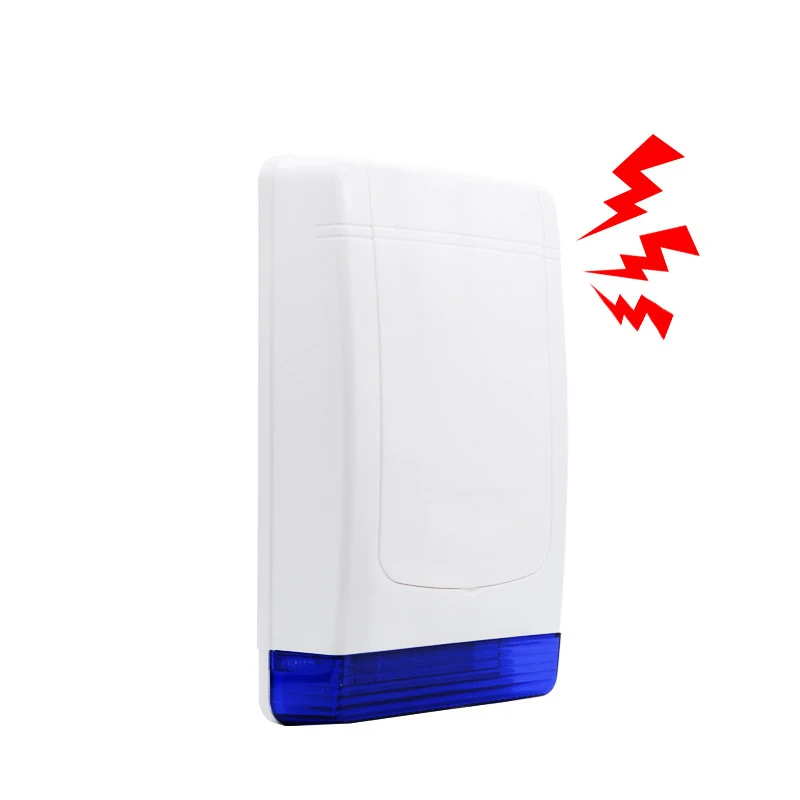 MD-325R Outdoor Wireless Sound Flash Siren Batteries Powered for Focus Alarm System ST-IIIB ST-VGT HA-VGW ST-IV ST-V ST-IVB