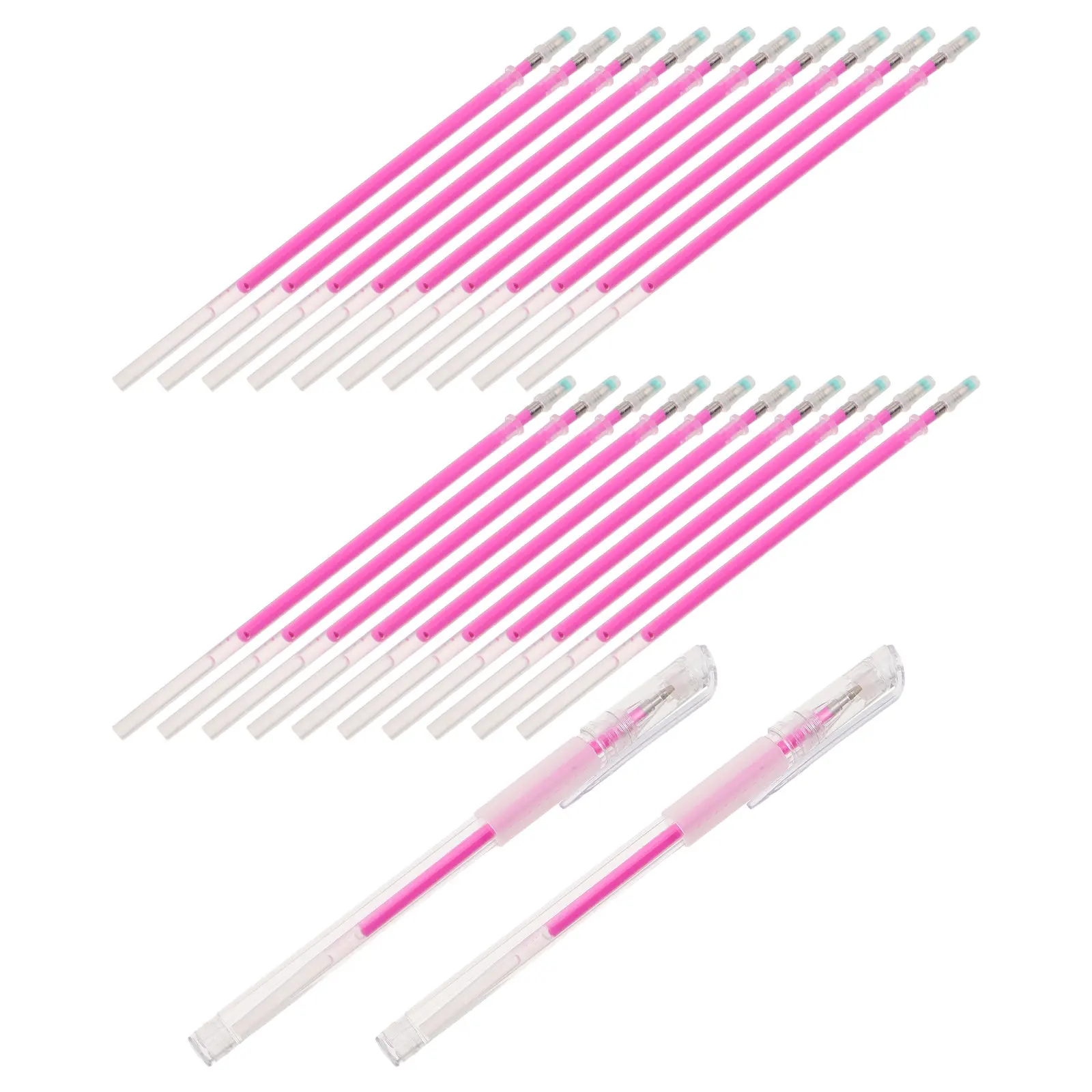 2Pcs Professional Eyebrow Marker Pen Microblading Outline Pencil Waterproof Smudge Resistant Precision Positioning Mapping Tool