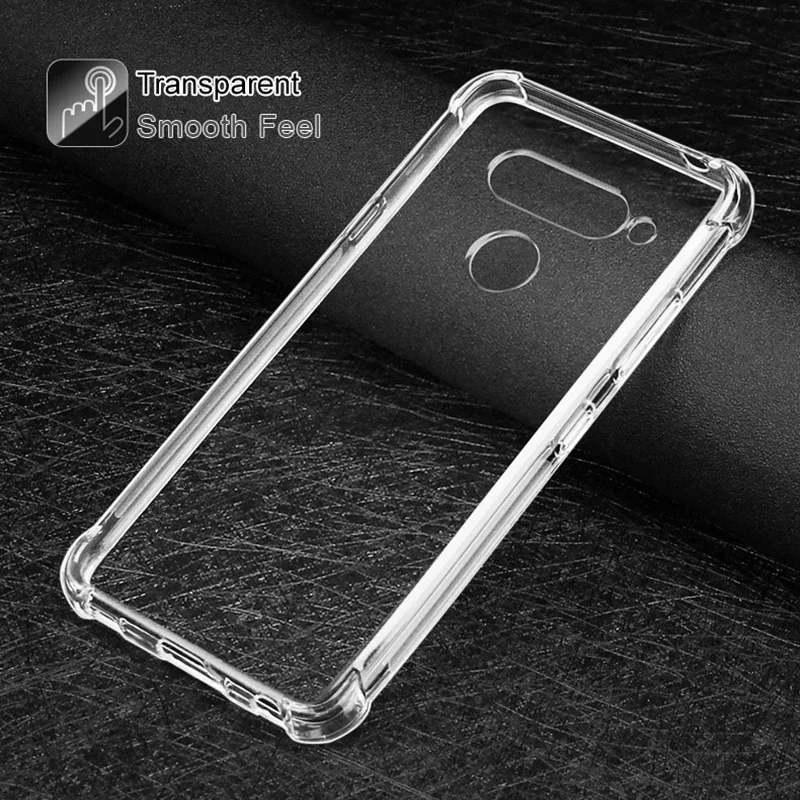 Shockproof Case For LG G8 G8S G8X V50 ThinQ Q60 K40S K50S V60 K61 Q61 K41S K51S K51 K31 G6 G7 V20 V30 V40 Q6 Case Soft TPU Cover