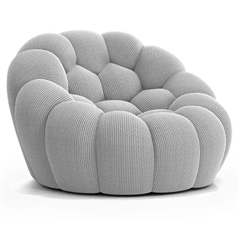 

Nordic Compression Sofa Football Sofa Bubble Sofa Living Room Balcony Leisure Curved Special-shaped Sofas Home Furniture Couch