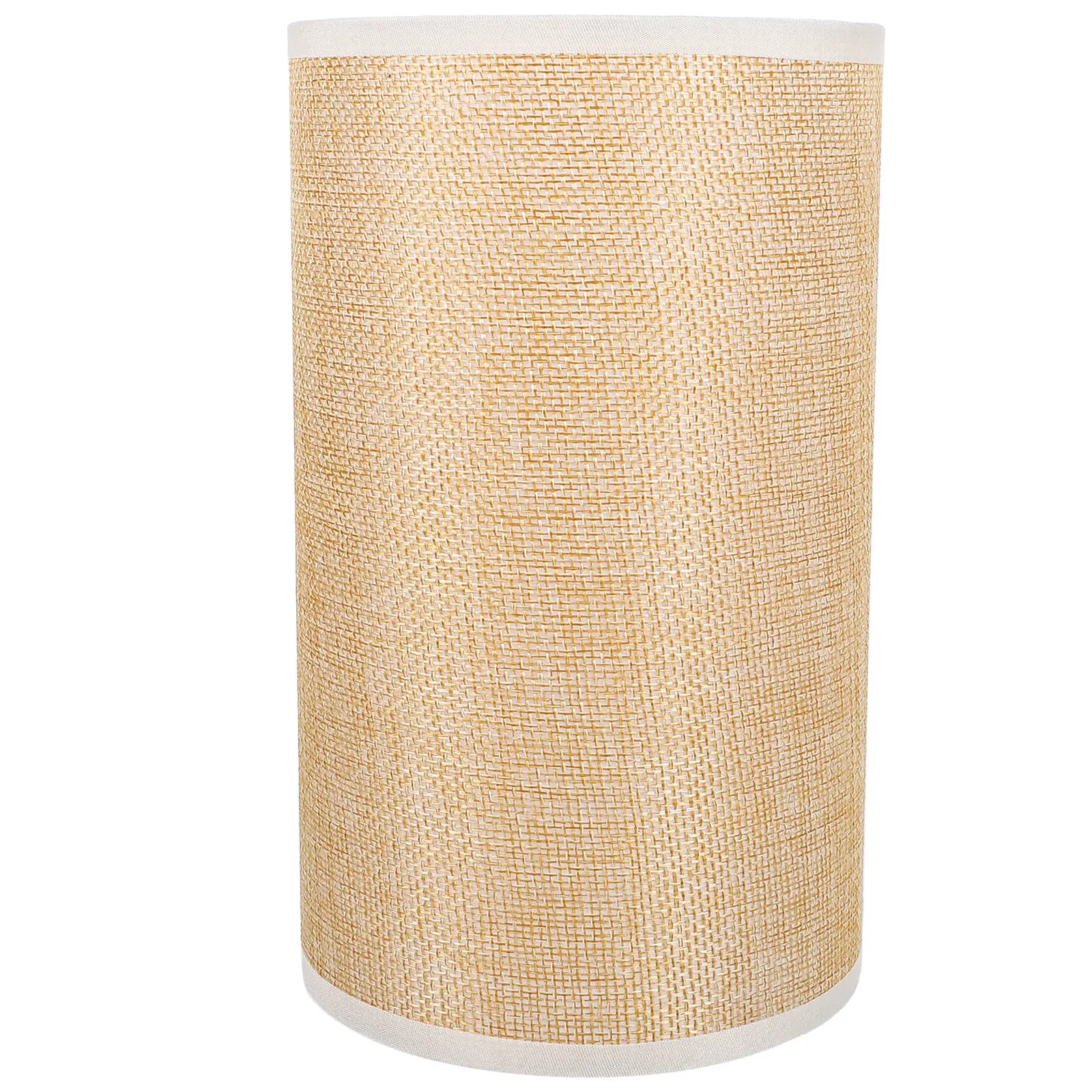 

1 шт. льняной тканевый абажур для потолочного светильника, тканевый чехол для подвесного светильника, комфортный для глаз, мягкий свет, защита от насекомых