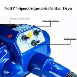 cat pet hair wash dryer blower fast drying large dog grooming 3400W High Velocity Airflow Double Motor Pet Dryer