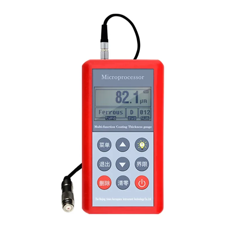 Coating Thickness Gauge TT260 Split Line Electroplating Zinc Hard Chromium Layer Oil Film Thickness Tester