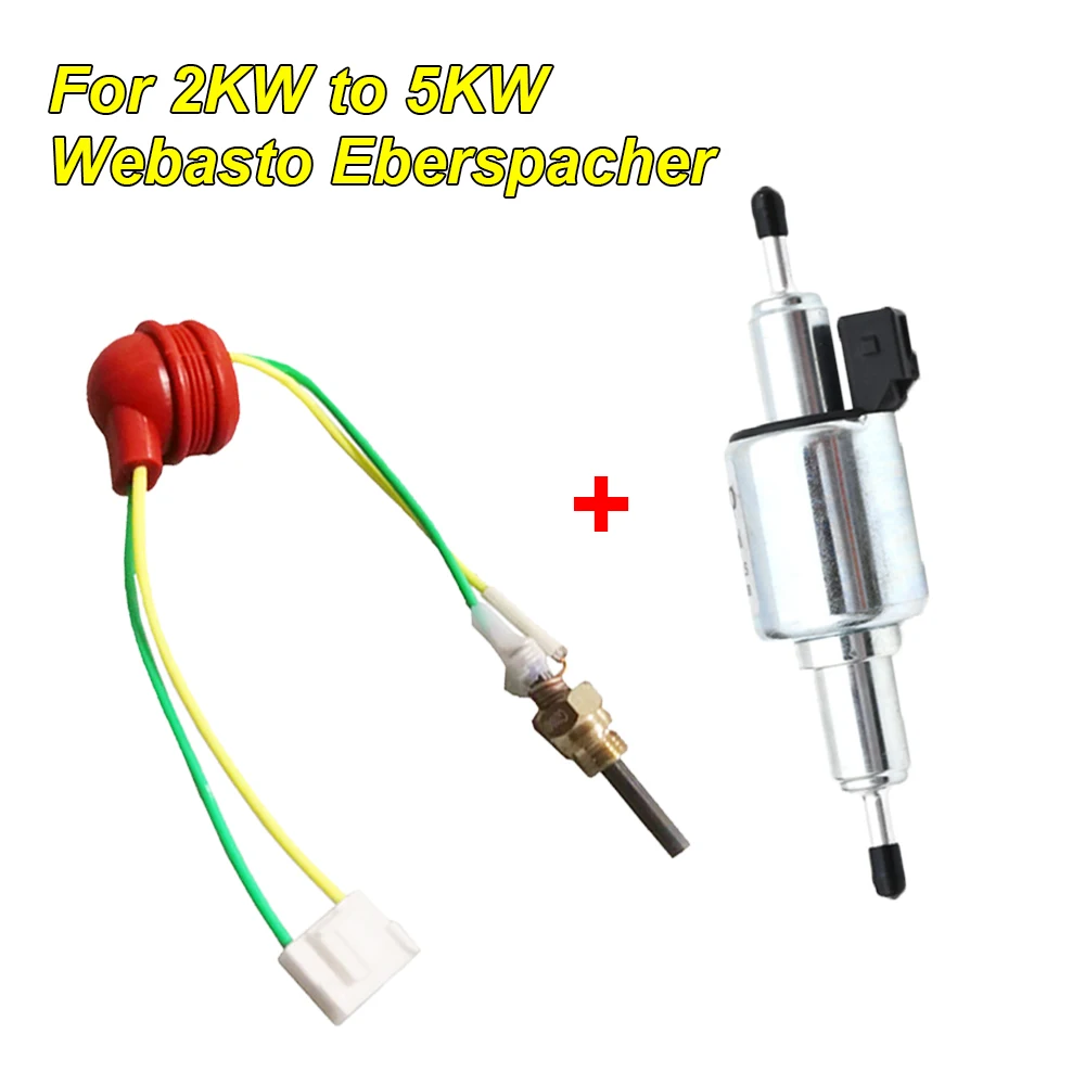 2KW-5KW Air Diesel Parking Heater Ceramic Glow Plug&Oil Fuel Pump Pulse Pump Set 12V For Webasto Eberspacher Accessories