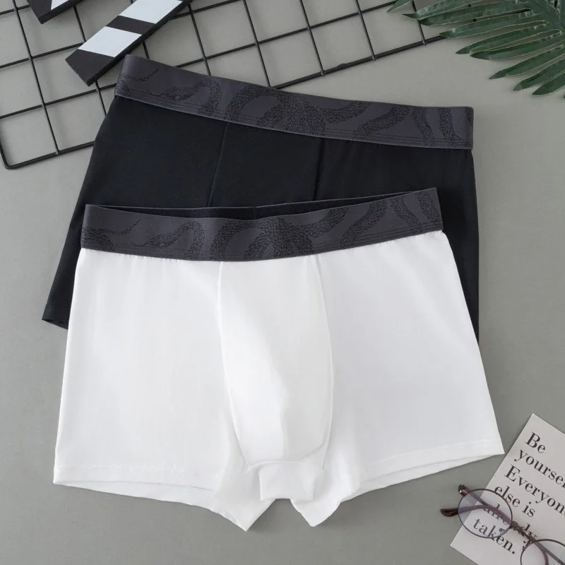 

Men's modal boxers summer youth sports fitness boxers breathable and comfortable 234