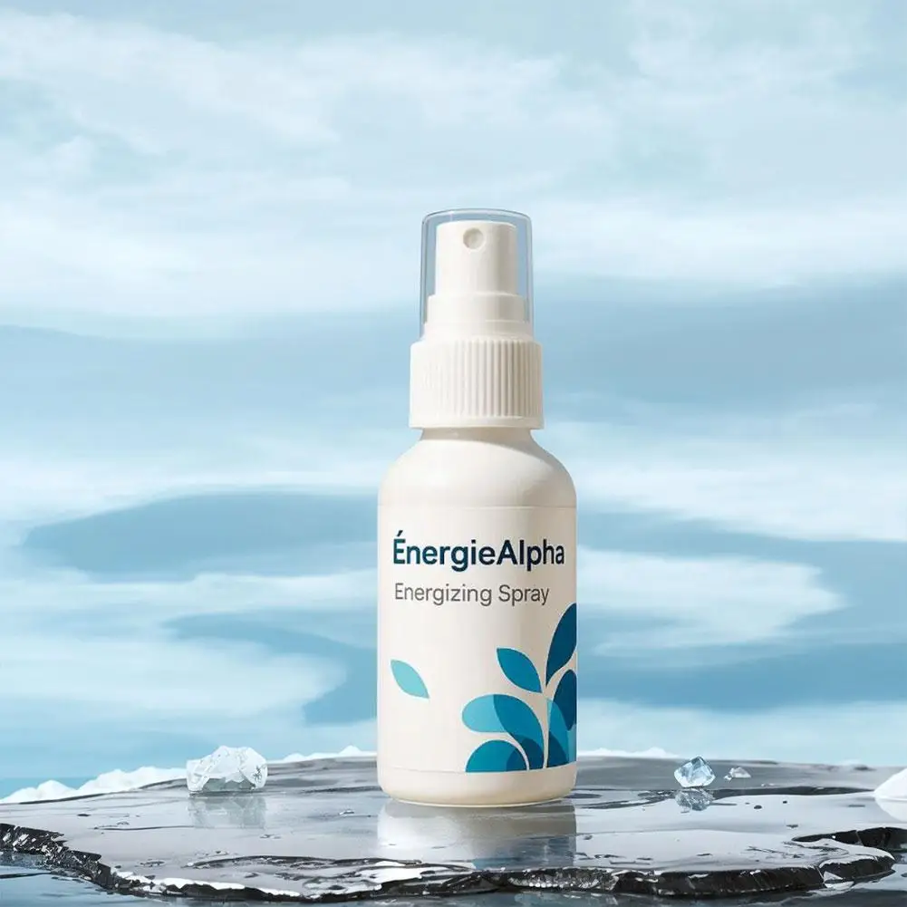 Natural Seaweed Men's Energy Spray Active Recovery Nourishing Body Mist Revitalize Vitality Daily Care