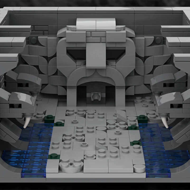 655ピース ホットセール MOC カスタム MOC 秘密の部屋 シーンモデル モジュール式ビルディング DIY ブロック 積み木 組み立ておもちゃ ホリデーギフト