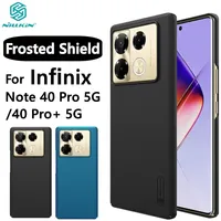 For Infinix Note 40 Pro 5G/40 Pro+ 5G Case NILLKIN Super Frosted Shield Hard PC Matte Back Cover For Infinix Note 40 Pro Plus 5G