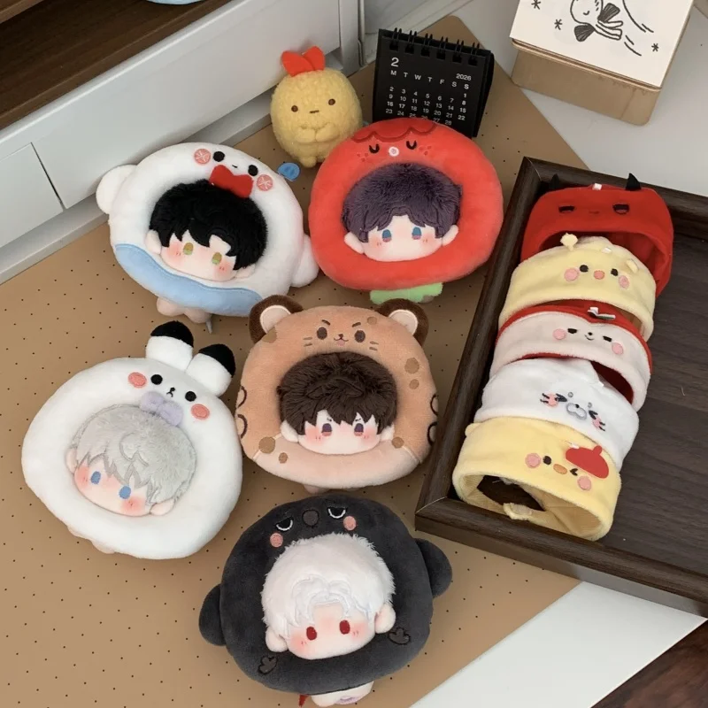 

Original Fanmade Cotton Doll 5cm Big Head Plush Pendant Love And Deepspace Cute Soft Stuffed Bag Charm For Adult Collectors