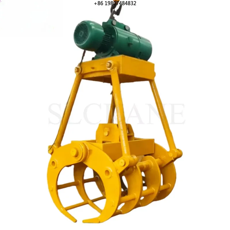 New Top Sale Customizable Grapple Bucket Rotary Hydraulic Telescopic Arm Clamp Wood Grabber Crane for Home Use Retail