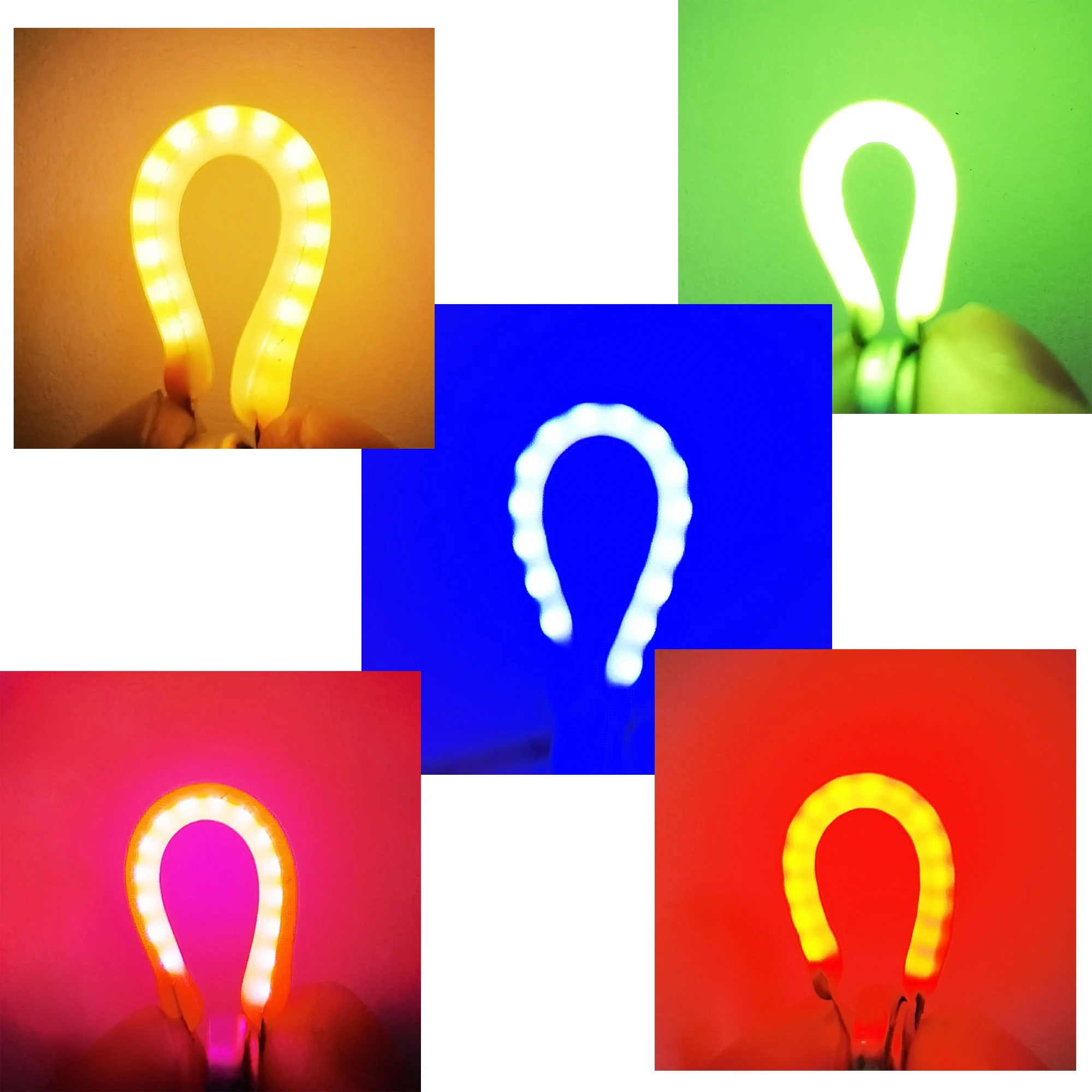 Imagem -06 - Dobrável Flexível Edison Bulbo Faça Você Mesmo Modelo Transformação Lâmpada Led 3v Rosa Verde Azul Vermelho 2200k 38 mm Filamento 10 Pcs