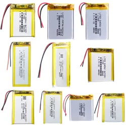 Versatile 3.7V Rechargeable Lipo Battery 303070 for PS4, Humidifiers, GPS Navigation, Smart Wearables, and Bluetooth Speakers