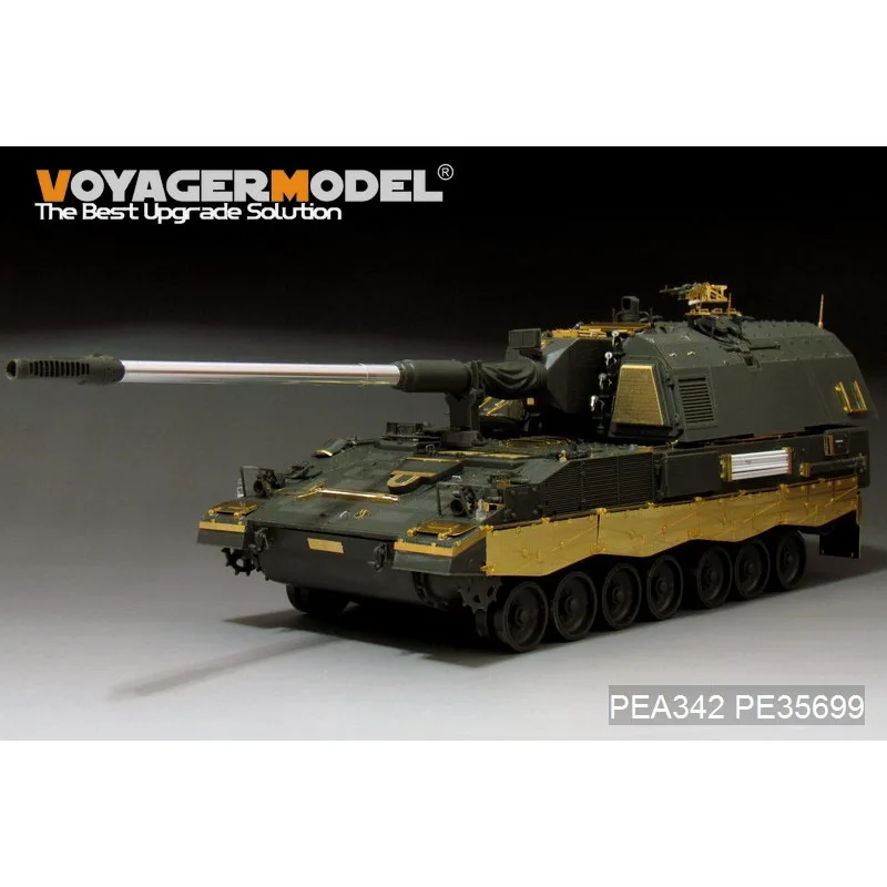Voyager Model PEA342 1/35 Scale Modern German PzH2000 Side Skirts (For MENG TS-012) - Image 5