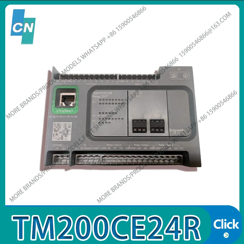 

TM200CE24R PLC Programmable Controller Second-hand Original appearance intact Functional tested ok Fast Shipping