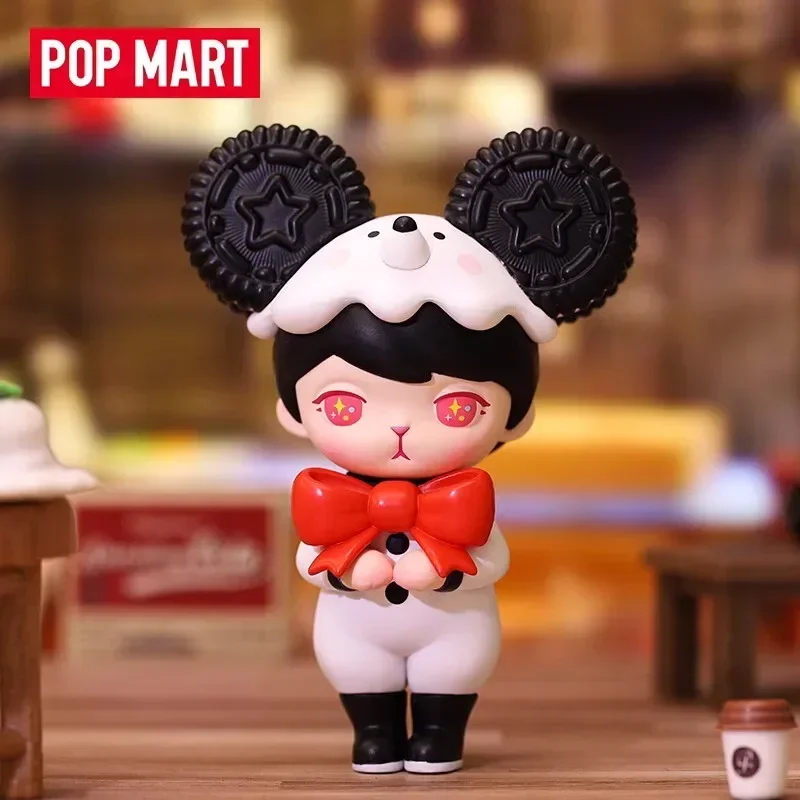 

POP MART Bunny, серия китайского зодиака, подтверждение, слепая коробка, загадочная коробка, кавайные украшения, фигурки, домашний декор, настольная модель