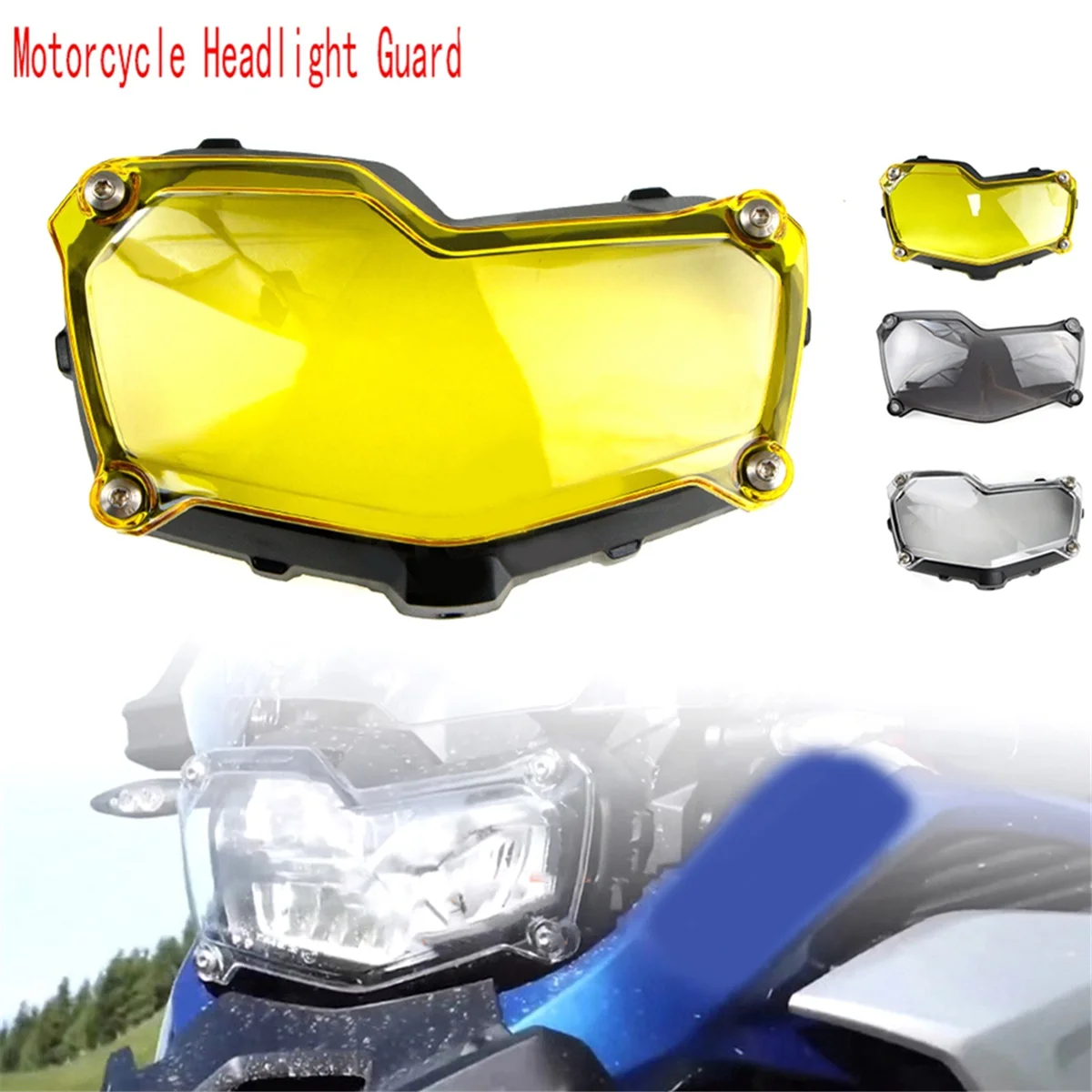 Motorcycle Headlight Guard Protector Cover Protection Grill for BMW F750GS F850GS ADV Adventure, A