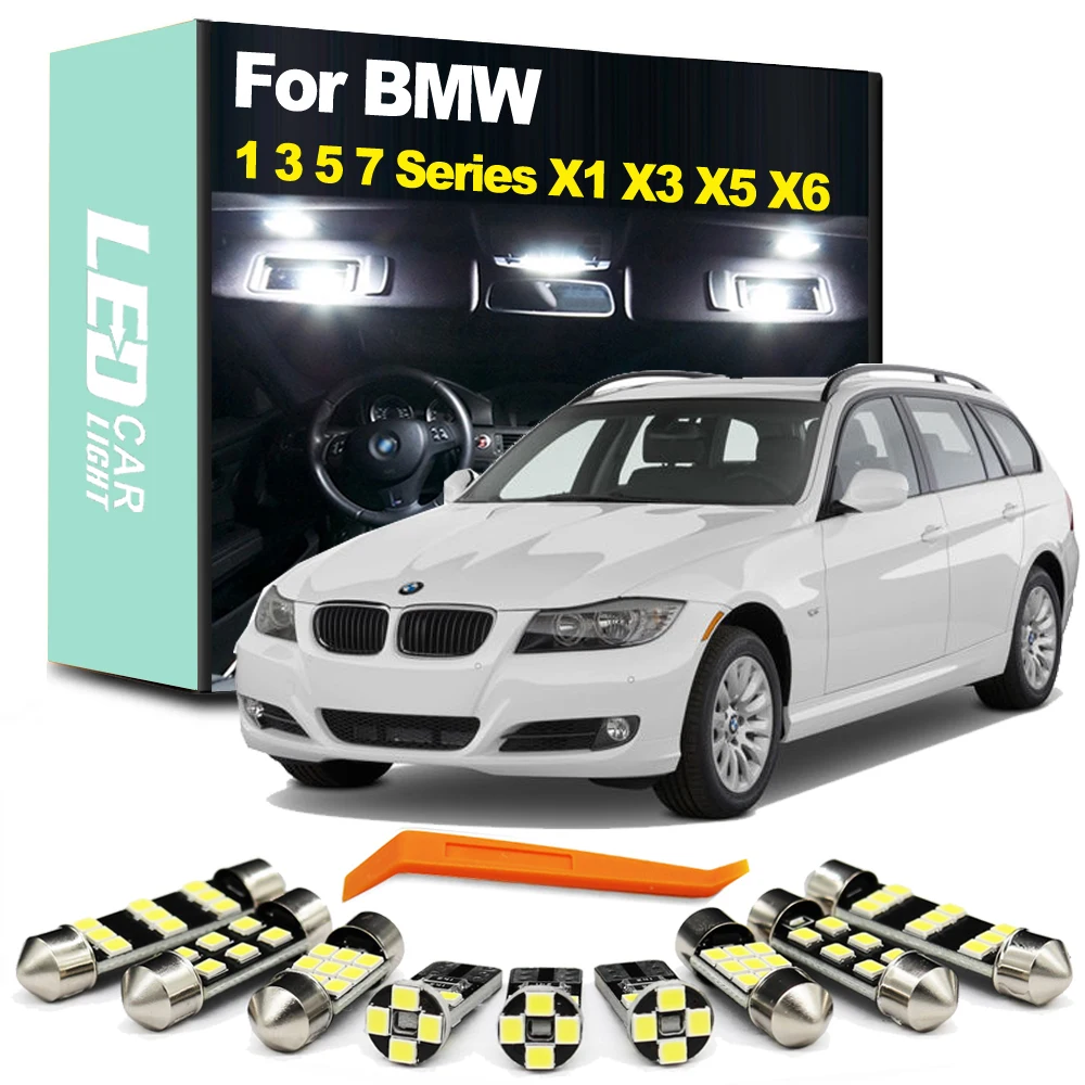 

LED Bulb Interior Light Kit For BMW E87 E81 F20 E36 E46 E90 E91 E92 E93 E39 E60 E61 F10 F11 X1 E84 X3 E83 F25 X5 E53 E70 X6 E71