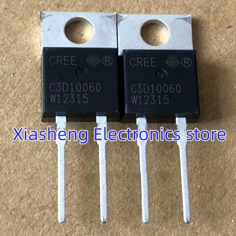 

100% New and Original 5Pcs C3D10060A C3D10060 TO-220-2 10A 600V Silicon Carbide Schottky Diode Good Quality