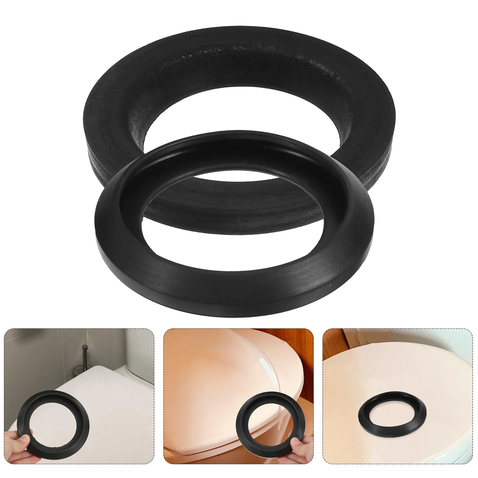 

Toilet Flush Seal Gasket Replacement for Rv Trailer 34120 33239 Heavy Duty Silicone Seal Ring Compatible with Dometic 300 310