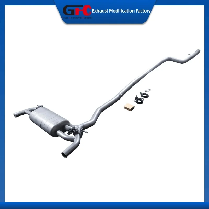 Catback Valvetronic Uitlaatpijp voor BMW 740i G12 3.0T 2017-2021 Hoge Prestaties Rvs Klep Uitlaat Systeem