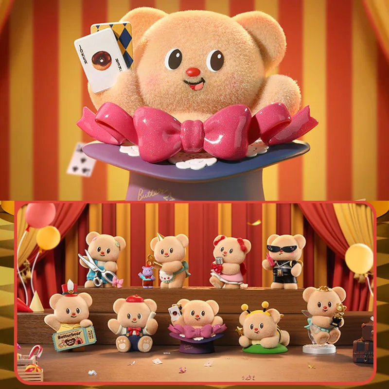 

FUNISM Butterbear, верхняя ярусная команда, серия, слепая коробка, игрушки, каваи, аниме, экшн-фигурка, сюрприз, Mystery Box, куклы, подарок для девочек