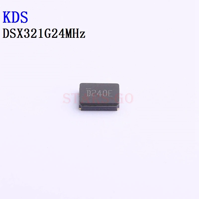 

10PCS/100PCS 24MHz 3225 4P SMD 12pF 20ppm -30~+85 DSX321G 24MHz Crystals