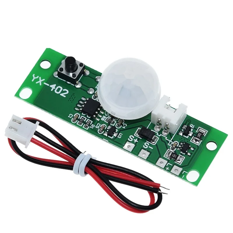 3.7V DIY Solar Lamp Board Control Sensor Night Light Module Controller Module Infrared Human Body Induction Solar Circuit Board