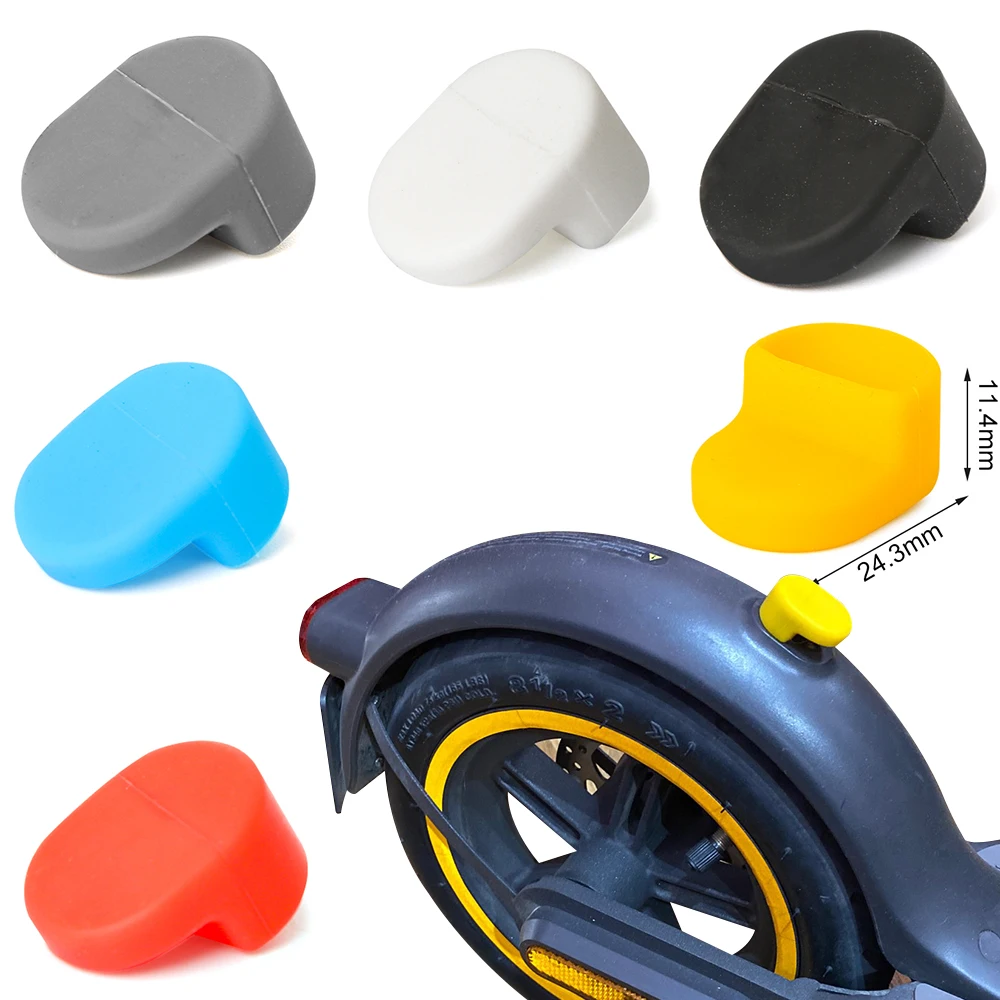 Guardabarros trasero para patinete eléctrico, cubierta de gancho de silicona para Xiaomi M365 Pro, protector de guardabarros trasero, accesorios