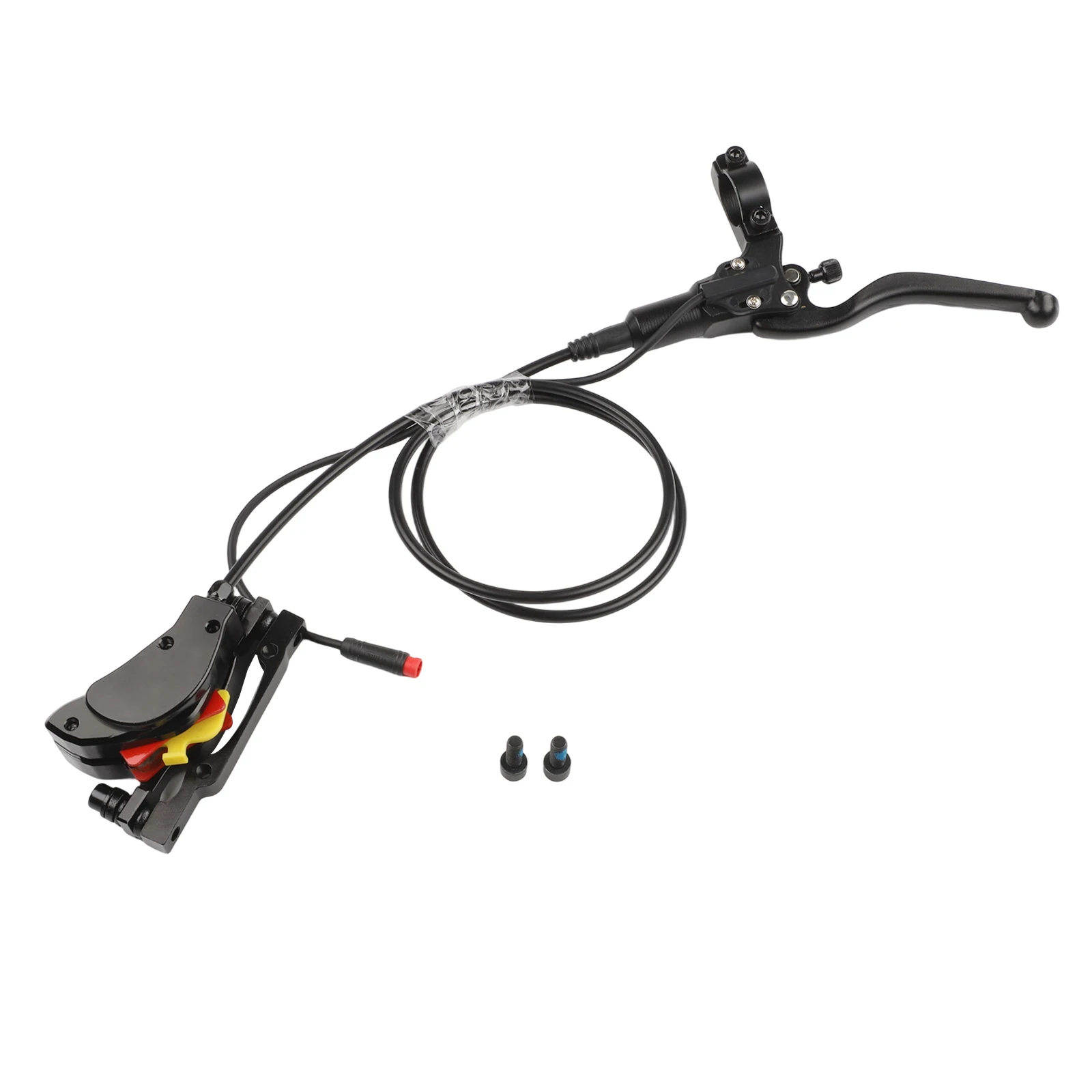 

2Pin Brake Set Caliper Holes Distance 51mm Ebike Hydraulic Brake Aluminum Pump Body Double-piston Design Left Right Caliper