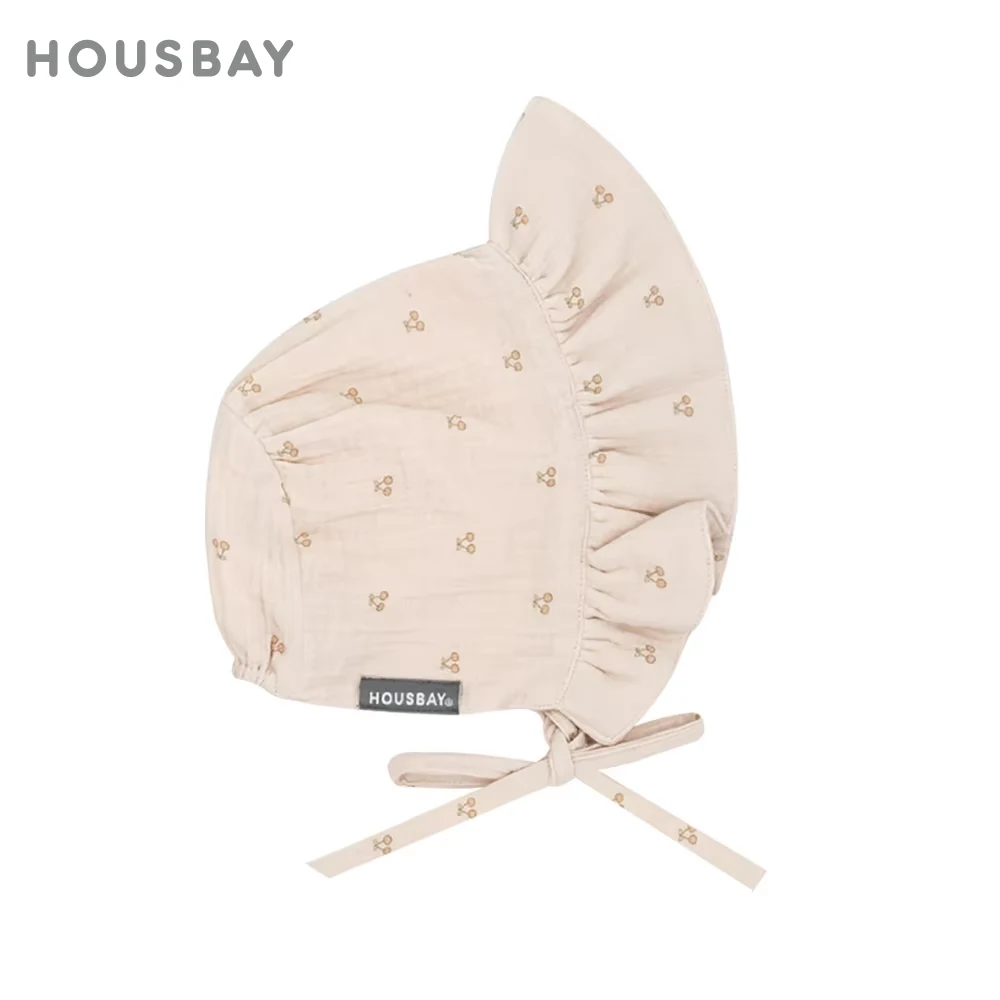 

Newborn Gauze Lace Adjustable Tightness Sun Hat Cute Cotton Baby Girl Hat Princess Baby Spring Hat Girls Summer Sun Hat Gift