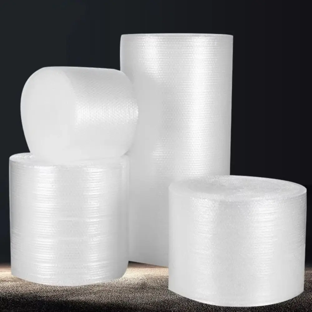 Shockproof Foam Packaging Vibration Protection Double Layer Packaging Bubble Film Padding Bubble Cushioning Wrap Office Use