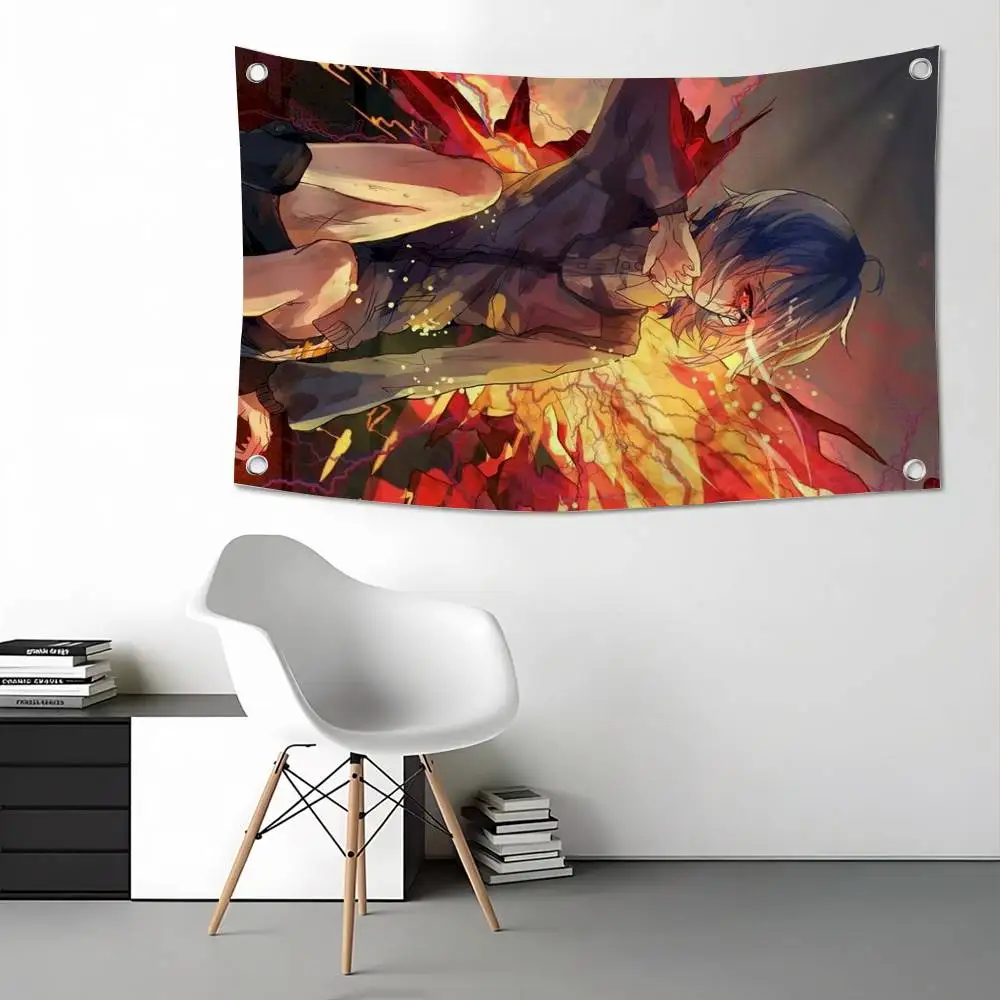 T-Tokyo Ghoul Kirishima Touka Flags Wall Hanging Tapestry Outdoor Garage Room Decorative flag Background Blanket