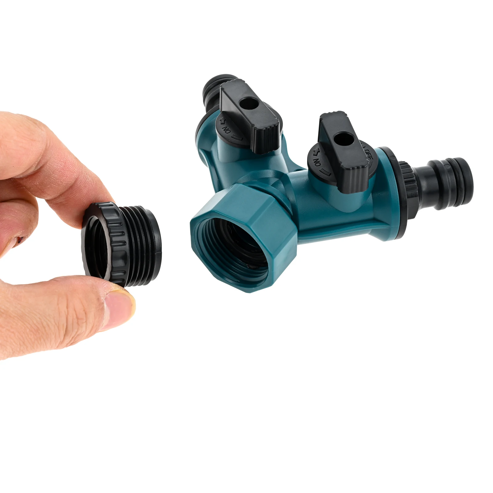 1pc Garden Hose Branch Faucet Connector Water Pipe 2-way Shunt Valve Y-Type Sprinkling Balcony Irrigation Car Washing Adapters