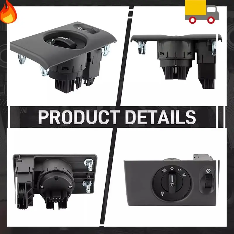 

Discount-5L3Z11654CAB Car Headlight Control Switch Replacement 5L3Z-11654-CAB For Ford F150 2004-2008
