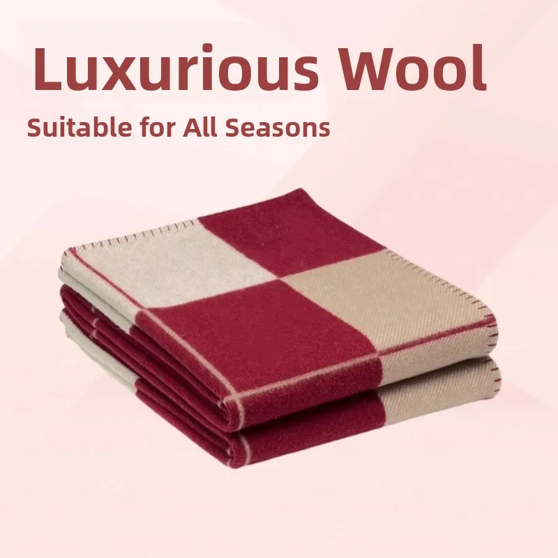 26 Styles European Simple Letter Blanket Sofa Blanket Air Conditioner Blanket Travel Blanket Nordic Style Striped Woolen Blanket