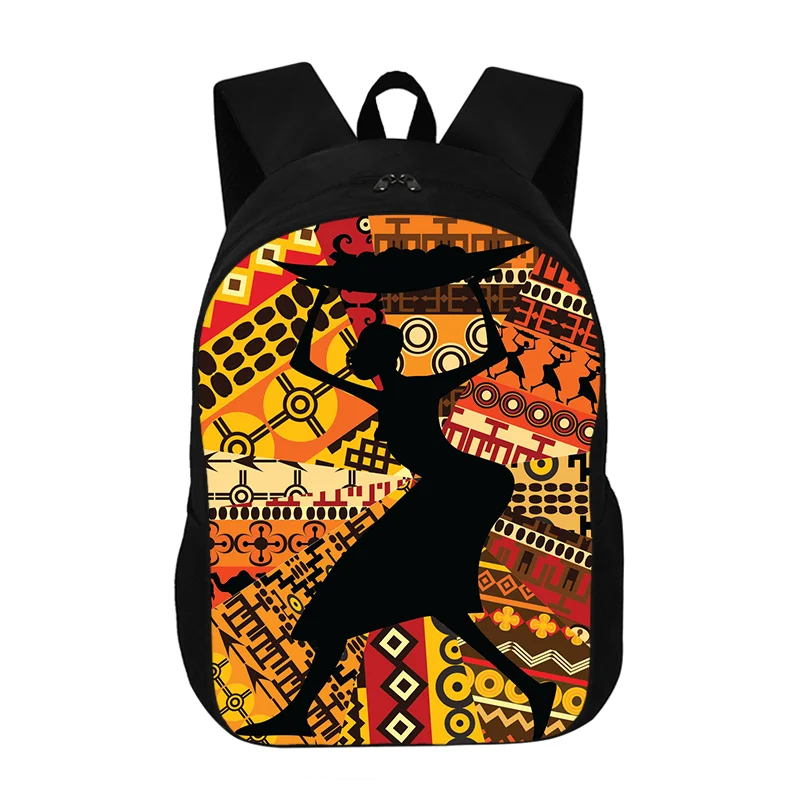 2022 New African Print  Backpack Fashion Afro Bookbag Shoulder Bags 3D Print School Bag Mochilas Student Travel Backpack