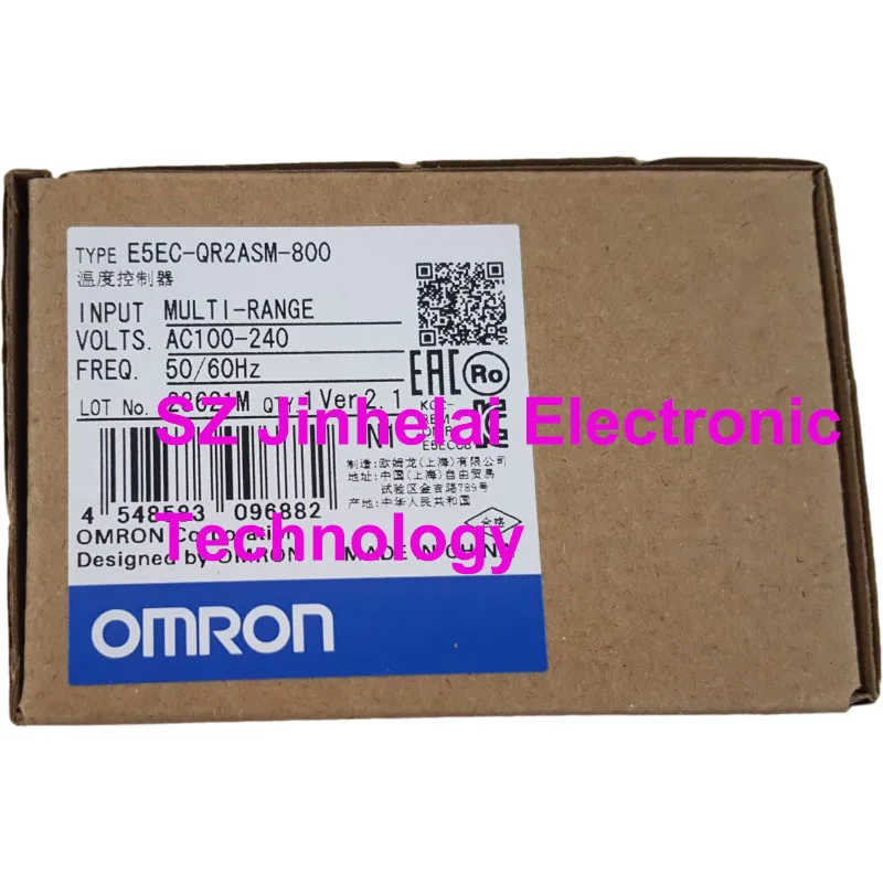 Imagem -04 - Omron-temperatura Controller Switches Operação Simples E5ec-rr2asm800 E5ec-qr2asm900 E5ec-cr2asm-800 Original Novo