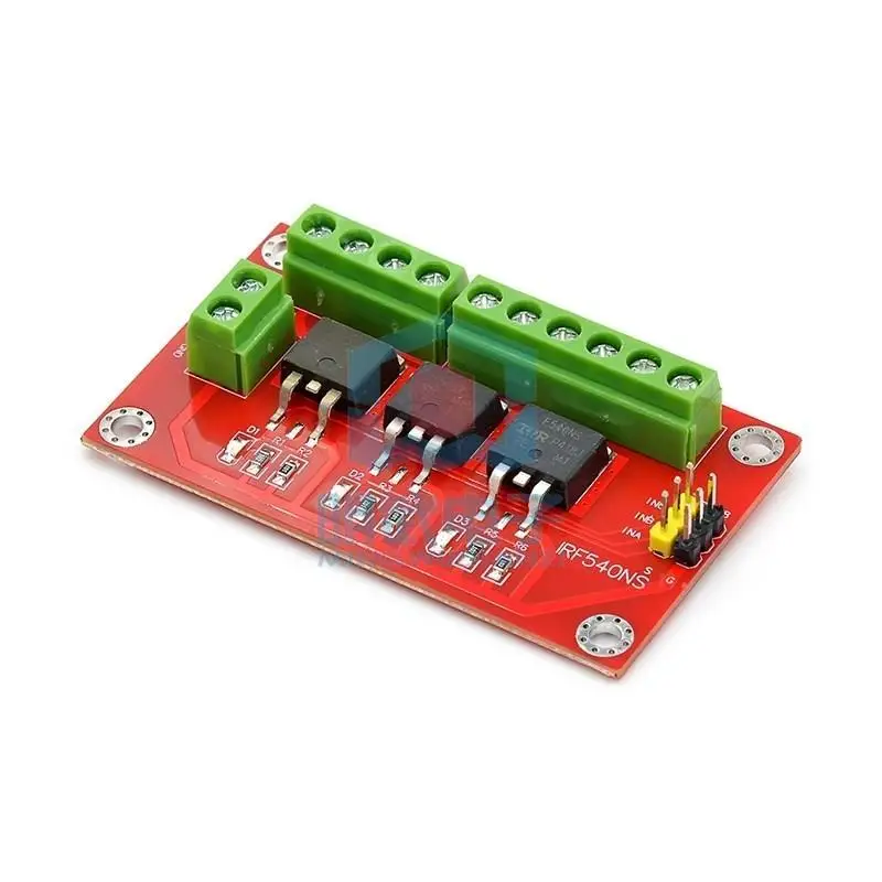 Bloque de construcción electrónico 3 MOSFET módulo de accionamiento fet IRF540 de alta corriente para Arduino