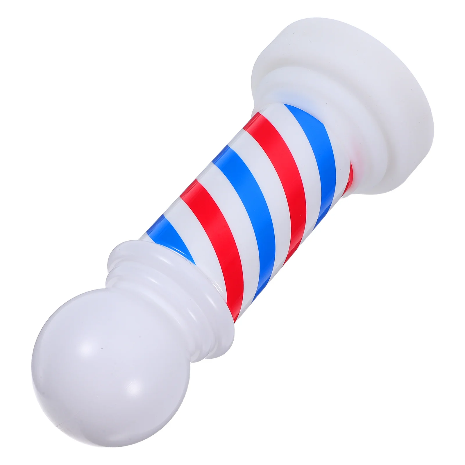 Barber Shop Sign Luminous Pole Lamp Portable Reusable Eye Catching Design Classical Decorative Barber Equipment