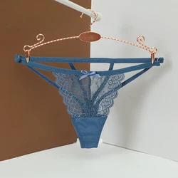 Sexy Spitze Höschen Frauen niedrige Taille Unterwäsche Tanga Damen Dessous Versuchung intim iert nahtlose Femlae Dessous